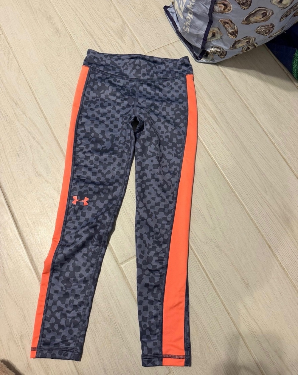 Under Armour Girls Printed Athletic Leggings with